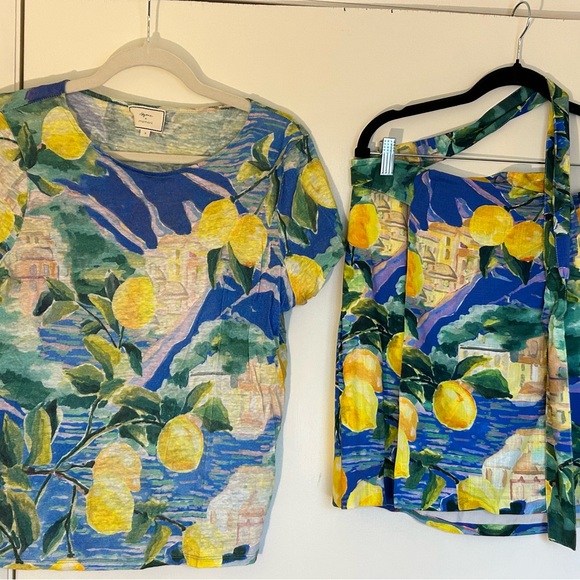 Sezane Lola Skirt - Sézane X Momonì Procida - Size 8 - Picture 7 of 9